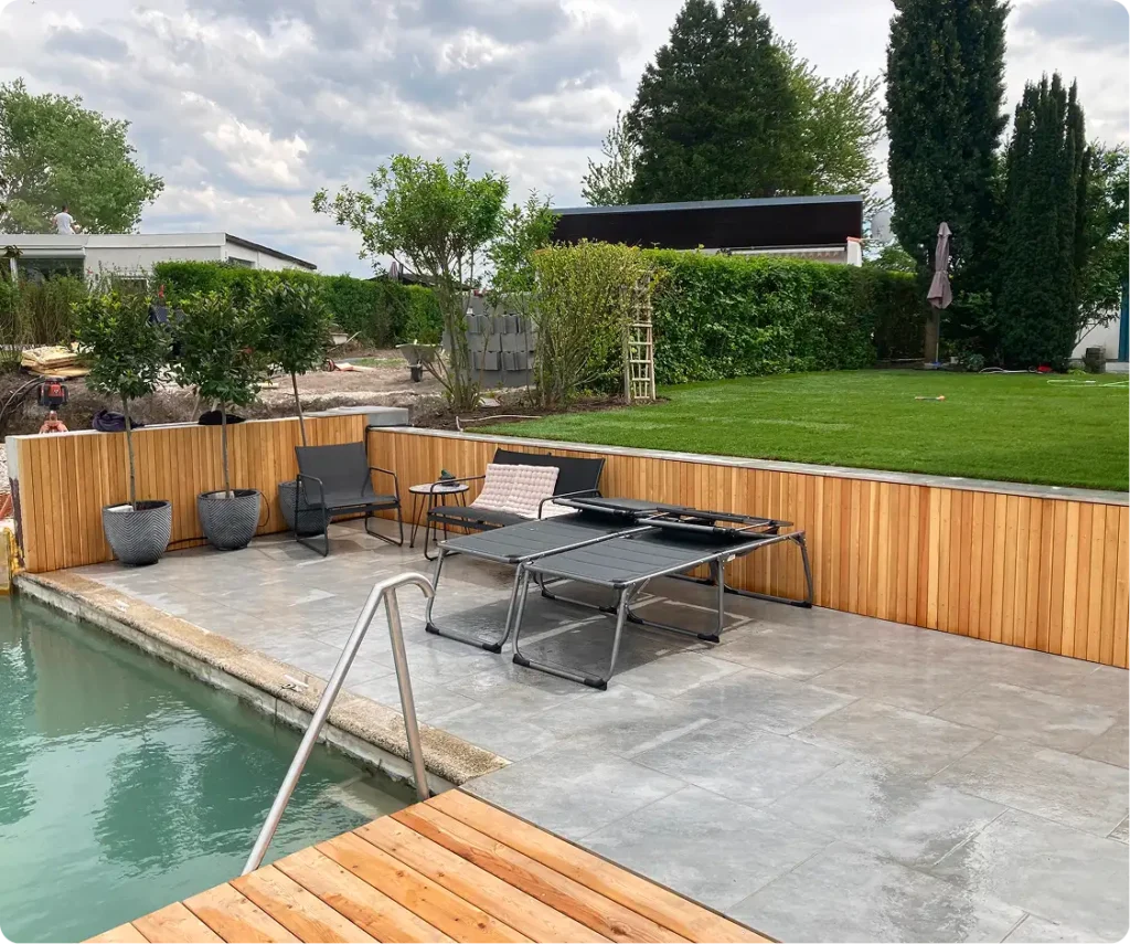Gartengestaltung mit Holz